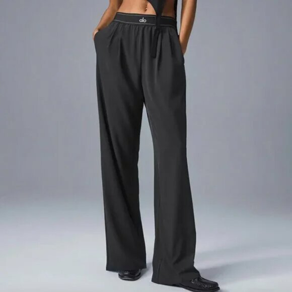 ALO Yoga Suit Up Trouser Black (Regular) - Picture 6 of 6